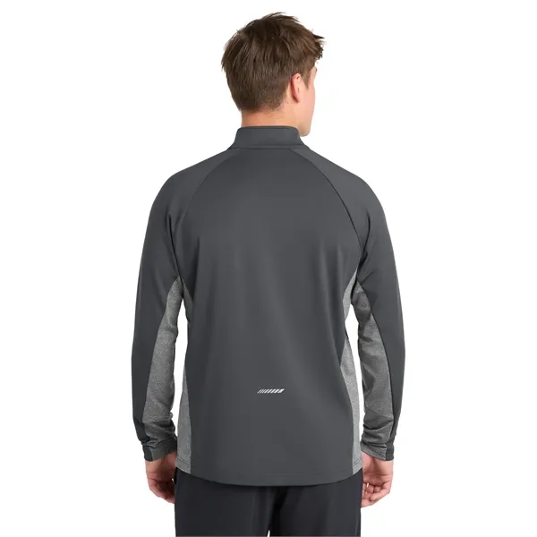 Sport-Tek Sport-Wick Stretch Contrast 1/2-Zip Pullover.... from ASI 84863 SanMar