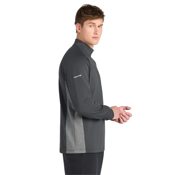 Sport-Tek Sport-Wick Stretch Contrast 1/2-Zip Pullover.... from ASI 84863 SanMar