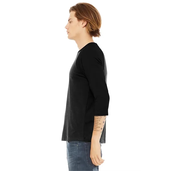 BELLA+CANVAS Unisex 3/4-Sleeve Baseball Tee.... from ASI 84863 SanMar