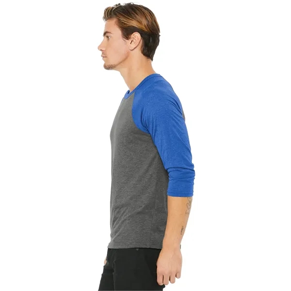 BELLA+CANVAS Unisex 3/4-Sleeve Baseball Tee.... from ASI 84863 SanMar