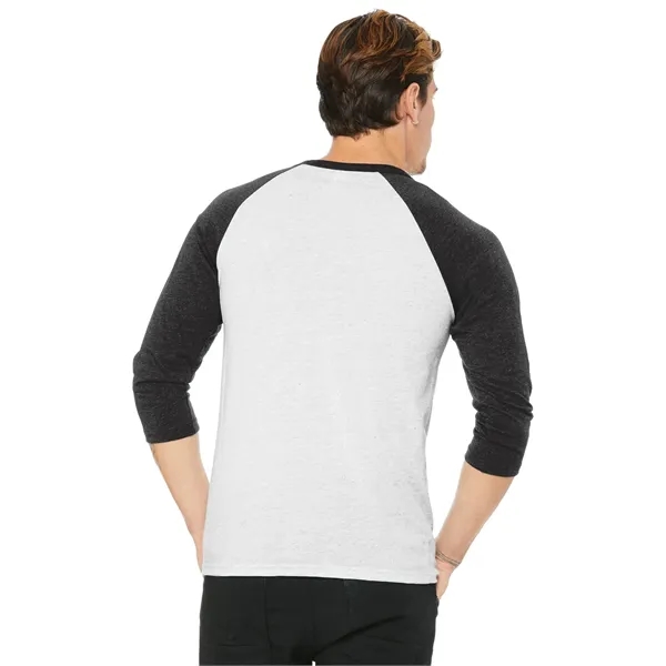 BELLA+CANVAS Unisex 3/4-Sleeve Baseball Tee.... from ASI 84863 SanMar