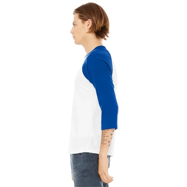 BELLA+CANVAS Unisex 3/4-Sleeve Baseball Tee.... from ASI 84863 SanMar