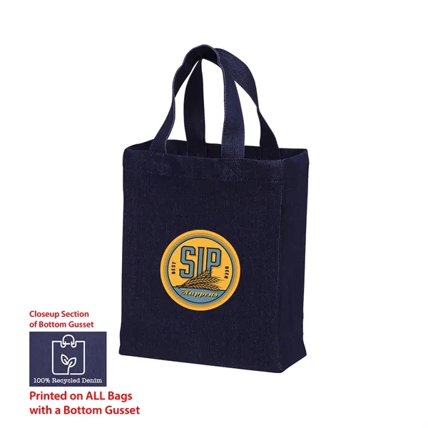 Recycled denim tote.... from ASI 35290 American Ad Bag Co