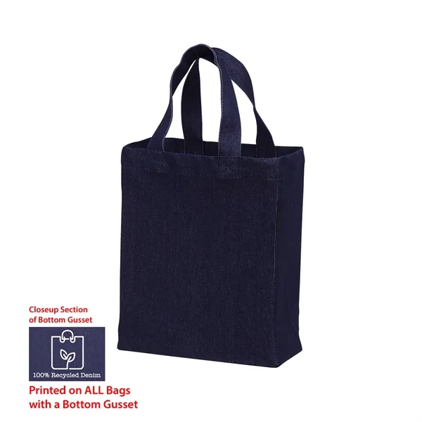 Recycled denim tote.... from ASI 35290 American Ad Bag Co