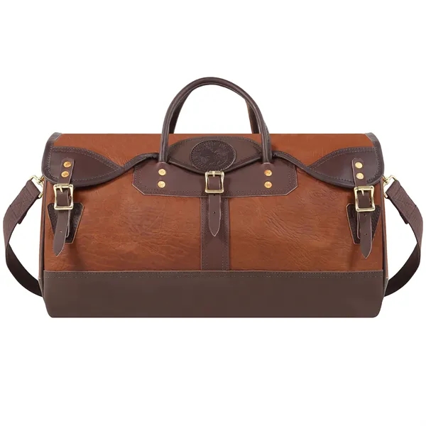 The Bison Leather Duffel will become a piece of your time-honored... from ASI 46170 Compass Industries Inc