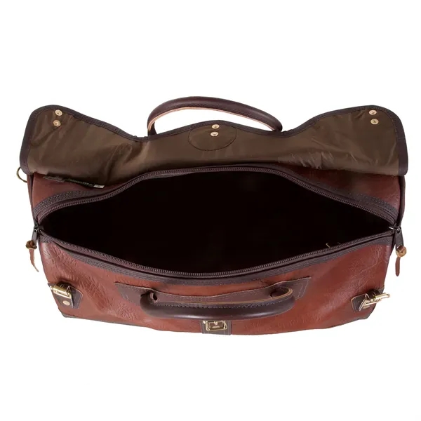 The Bison Leather Duffel will become a piece of your time-honored... from ASI 46170 Compass Industries Inc