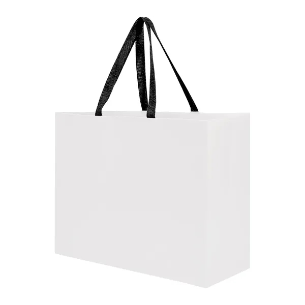 Sugarcane Paper Sustainable Bag with Embedded Web-Style Paper Handle.... from ASI 35290 American Ad Bag Co