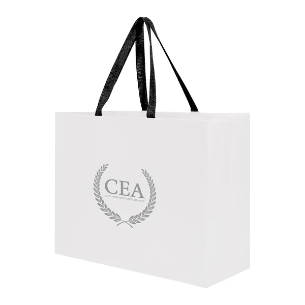 Sugarcane Paper Sustainable Bag with Embedded Web-Style Paper Handle.... from ASI 35290 American Ad Bag Co