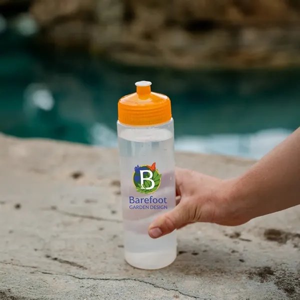 Sporty 24 oz. Full Color Debossed Bottle... from ASI 30208 A P Specialties / AP Specialties