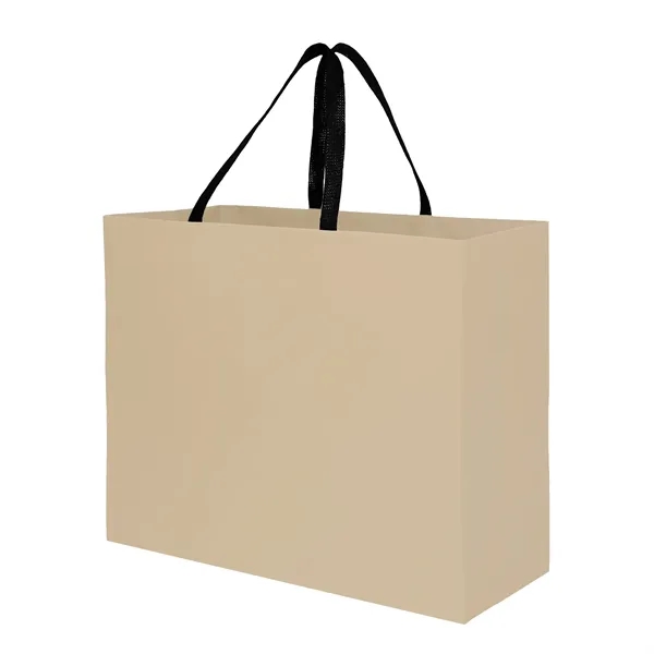 Sugarcane Paper Sustainable Bag with Embedded Web-Style Paper Handle.... from ASI 35290 American Ad Bag Co