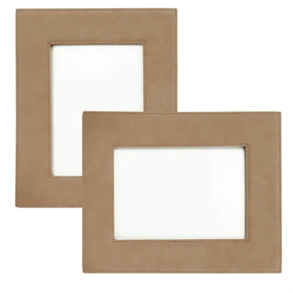 7 3/4" x 9 3/4" x 3/8" light brown leatherette photo... from ASI 74601 Calico