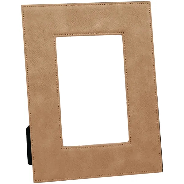 6 3/4" x 8 3/4" x 3/8" light brown leatherette photo... from ASI 74601 Calico
