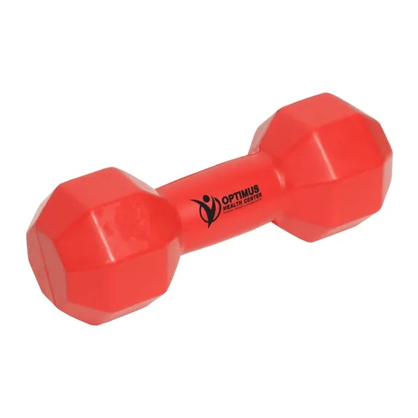 1.75" x 5" dumbbell shaped stress reliever made of PU foam.... from ASI 63549 Jornik Manufacturing Corp