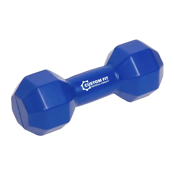 1.75" x 5" dumbbell shaped stress reliever made of PU foam.... from ASI 63549 Jornik Manufacturing Corp