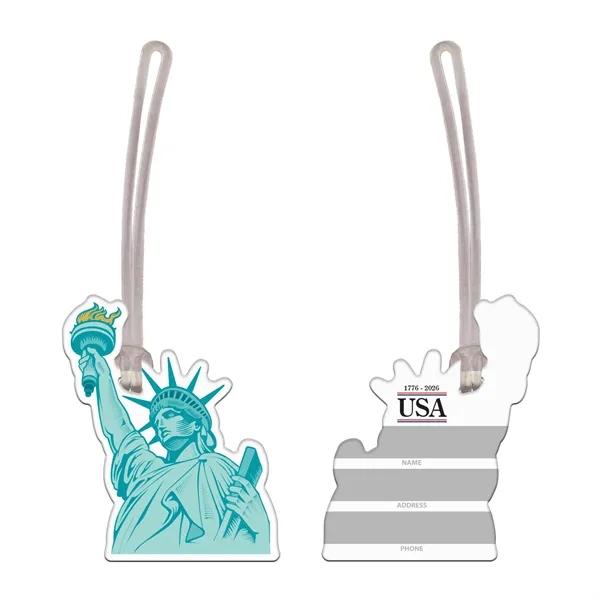 Statue of Liberty Shape Soft Vinyl Luggage Tag... from ASI 56100 Gemini Ind Inc / Gemini Line™