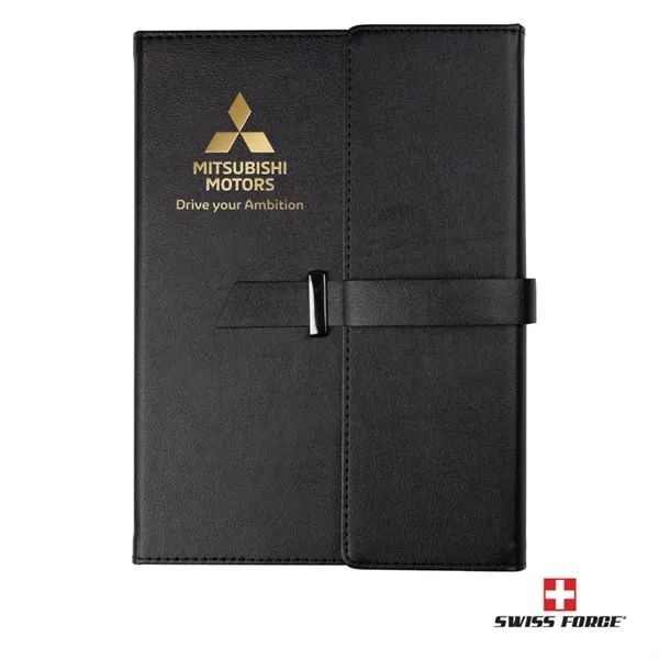 The Swiss Force® Attila Hardcover Journal w/ Belt combines modern function... from ASI 84592 St Regis Group