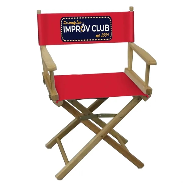 Table height director's chair made of Appalachian Beech hardwood with a... from ASI 87188 Showdown Displays