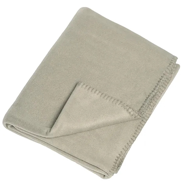 100% Polyester Fleece blanket with matching whip stitch edge, sized at... from ASI 90160 Suntex Industries