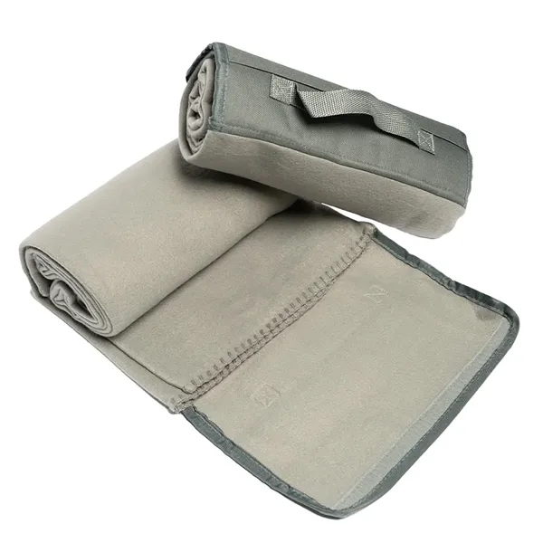 100% Polyester Rolled Fleece blanket with matching whip stitch edge, sized... from ASI 90160 Suntex Industries
