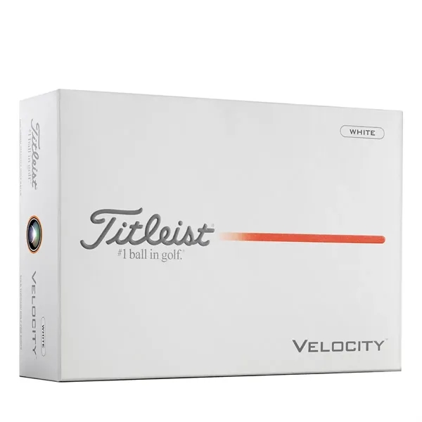 Titlesist Velocity golf balls, box contains 12 white balls and includes... from ASI 38120 Ball Pro / Diversified Quality Kitchenware