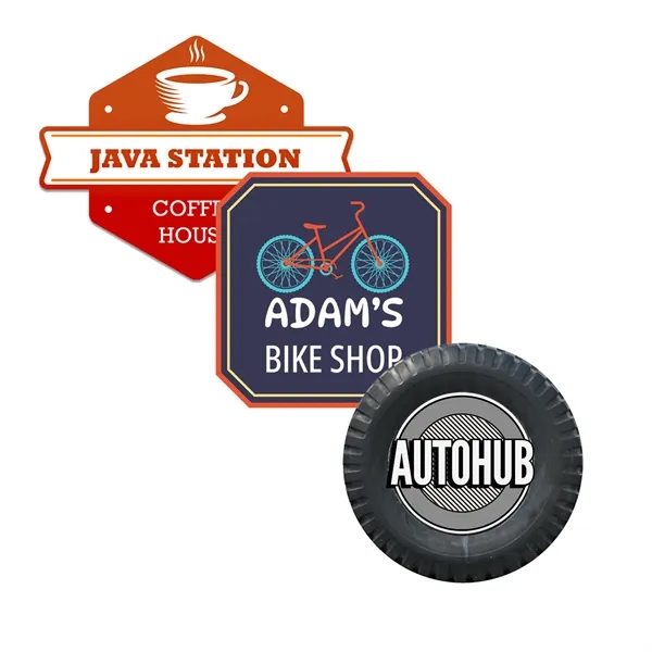 Customizable indoor magnet measuring 2 sq. inches.... from ASI 54040 Fey Promo / Magna-Tel by Fey