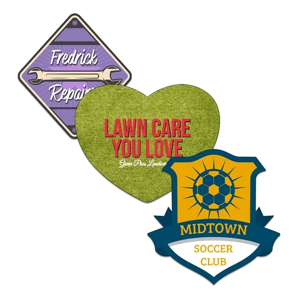 Customizable indoor magnet measuring 3 sq. inches.... from ASI 54040 Fey Promo / Magna-Tel by Fey