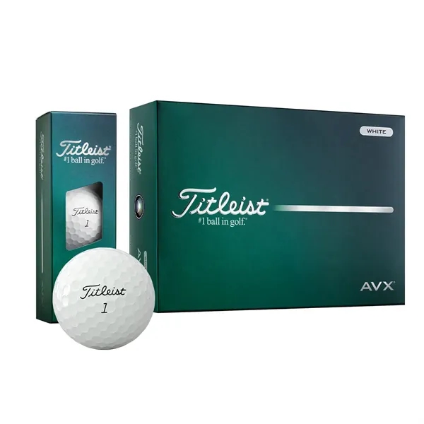 Titlesit AVX golf balls; Box contains 12 white balls and includes... from ASI 38120 Ball Pro / Diversified Quality Kitchenware