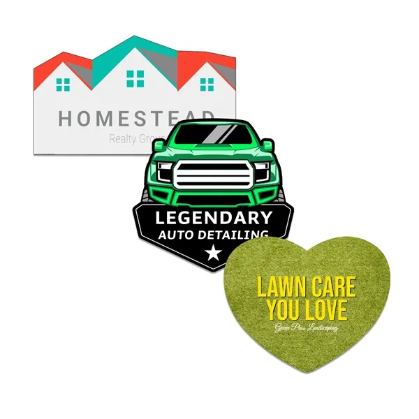 Customizable indoor magnet measuring 10 sq. inches with Full-Color imprint.... from ASI 54040 Fey Promo / Magna-Tel by Fey