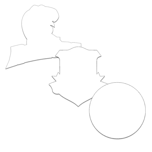 Customizable indoor magnet measuring 11 sq. inches with full color imprint.... from ASI 54040 Fey Promo / Magna-Tel by Fey