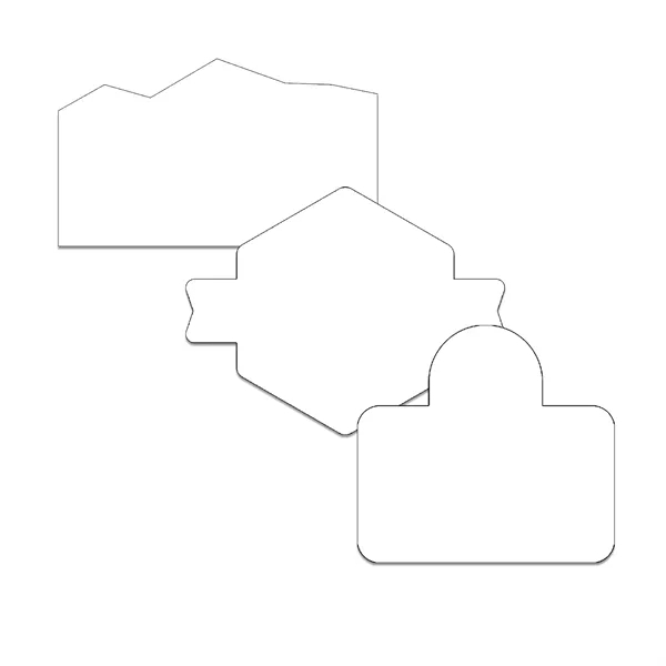 Customizable indoor magnet measuring 14 sq. inches with full color imprint.... from ASI 54040 Fey Promo / Magna-Tel by Fey