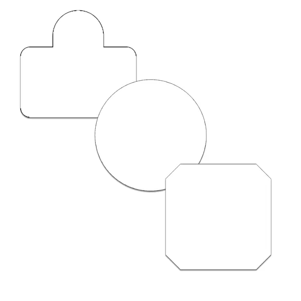 Customizable indoor magnet measuring 16 sq. inches with full color imprint.... from ASI 54040 Fey Promo / Magna-Tel by Fey