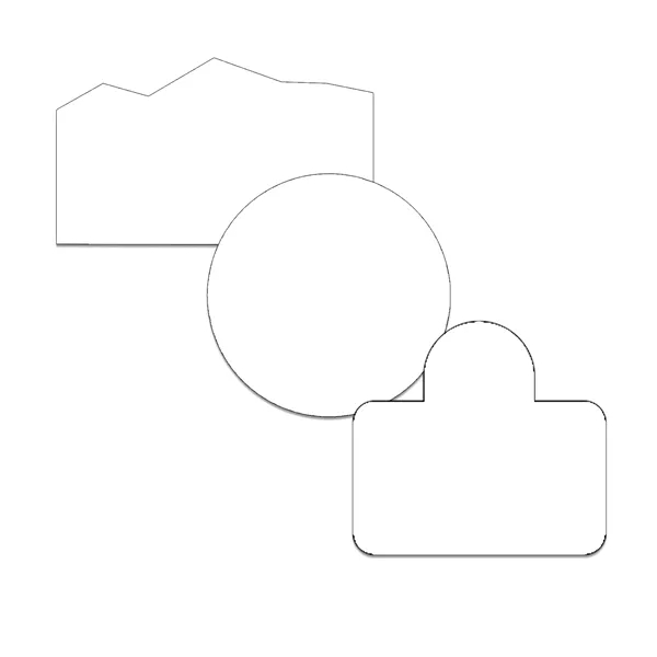 Customizable indoor magnet measuring 19 sq. inches with full color imprint.... from ASI 54040 Fey Promo / Magna-Tel by Fey