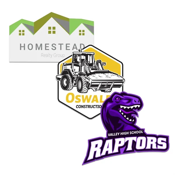 Customizable indoor magnet measuring 25 sq. inches with full color imprint.... from ASI 54040 Fey Promo / Magna-Tel by Fey