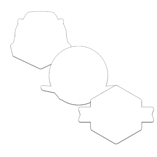 Customizable indoor magnet measuring 27 sq. inches with full color imprint.... from ASI 54040 Fey Promo / Magna-Tel by Fey