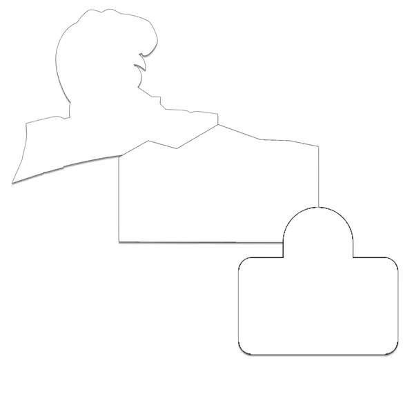 Customizable indoor magnet measuring 28 sq. inches with full color imprint.... from ASI 54040 Fey Promo / Magna-Tel by Fey