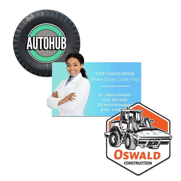 Customizable indoor magnet measuring 39 sq. inches with full color imprint.... from ASI 54040 Fey Promo / Magna-Tel by Fey