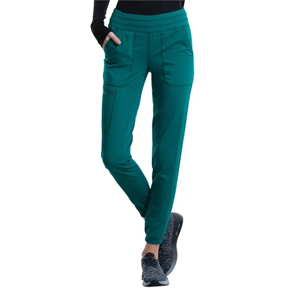 Cherokee Workwear Revolution Women's Natural Rise Tapered Leg Pull-on Pant... from ASI 86018 Scrub Authority