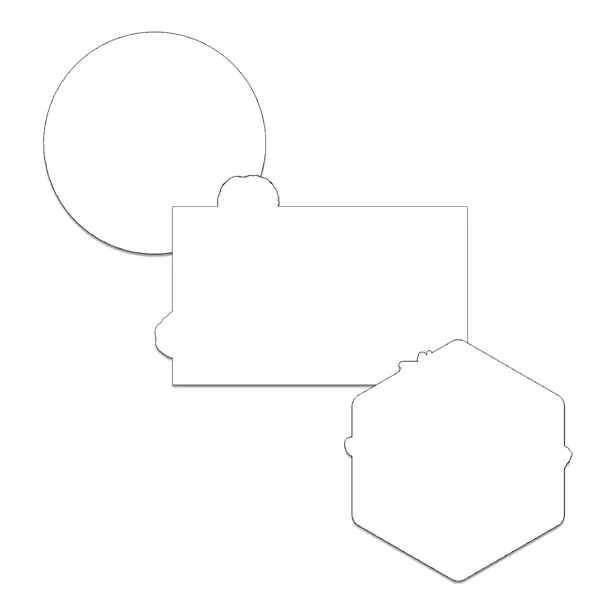 Customizable indoor magnet measuring 41 sq. inches with full color imprint.... from ASI 54040 Fey Promo / Magna-Tel by Fey