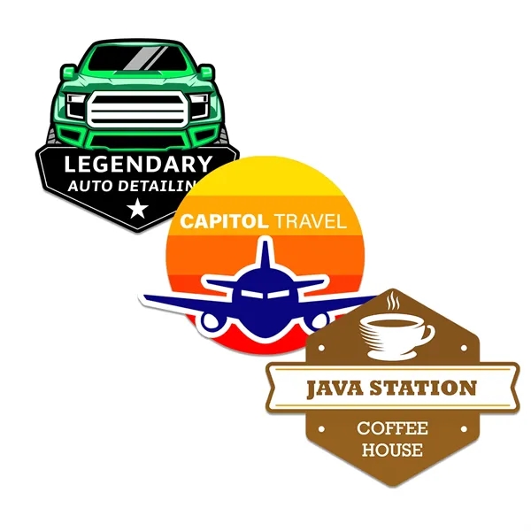 Customizable indoor magnet measuring 47 sq. inches with full color imprint.... from ASI 54040 Fey Promo / Magna-Tel by Fey