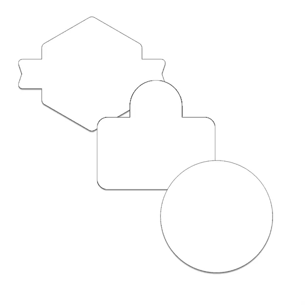 Customizable indoor magnet measuring 50 sq. inches with full color imprint.... from ASI 54040 Fey Promo / Magna-Tel by Fey