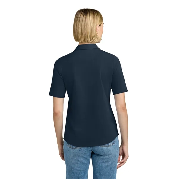 Brooks Brothers Women's Pinpoint Pique Polo... from ASI 84863 SanMar