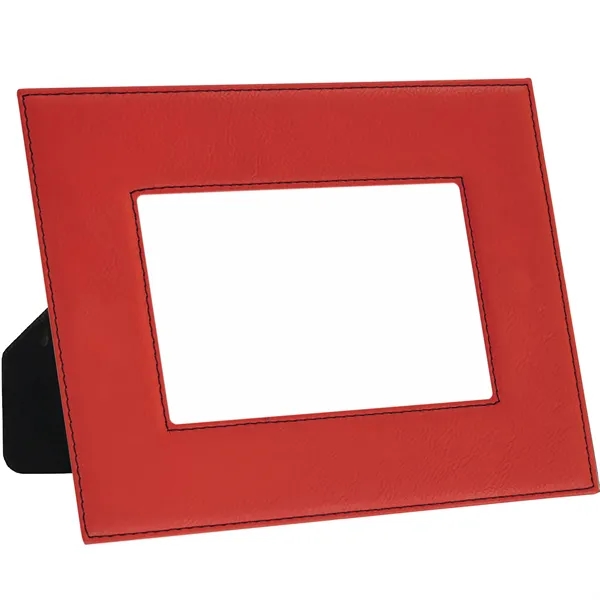 6 3/4" x 8 3/4" x 3/8" red PU leatherette frame... from ASI 74601 Calico