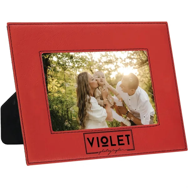 3/4" x 9 3/4" x 3/8" red PU leatherette frame for... from ASI 74601 Calico