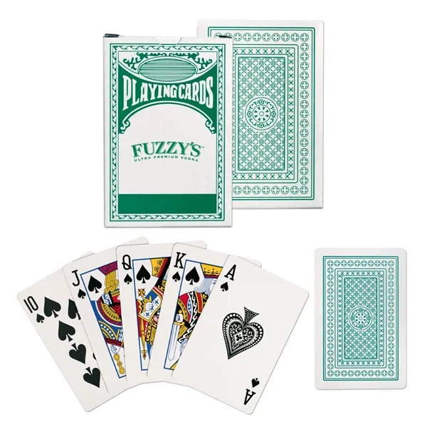Standard playing cards in box made from 100% recycled paper pulp.... from ASI 90859 Tempo Industries Inc / Tempo