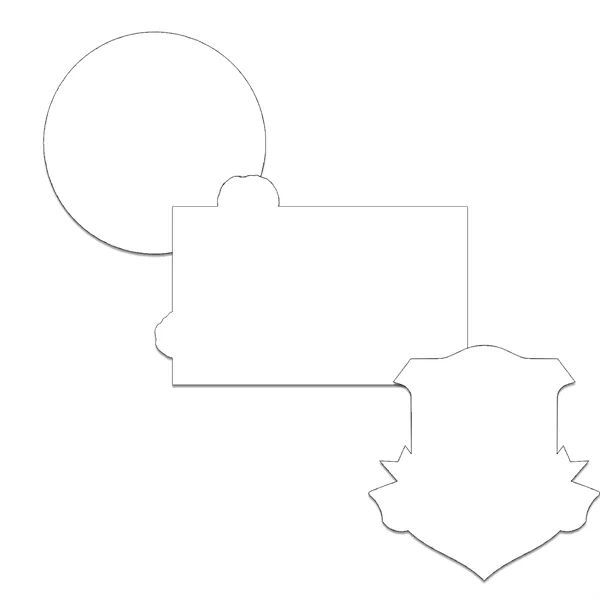 Customizable indoor magnet measuring 31 sq. inches with full color imprint.... from ASI 54040 Fey Promo / Magna-Tel by Fey