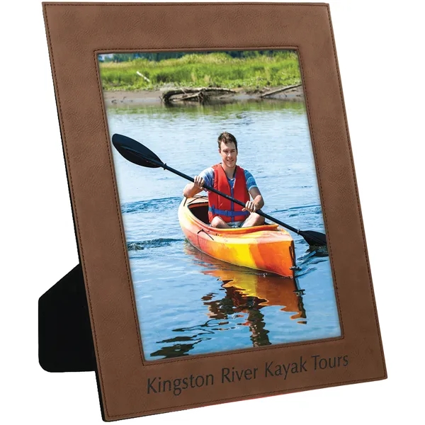 10 3/4" x 12 3/4" x 3/8" dark brown leatherette photo... from ASI 74601 Calico