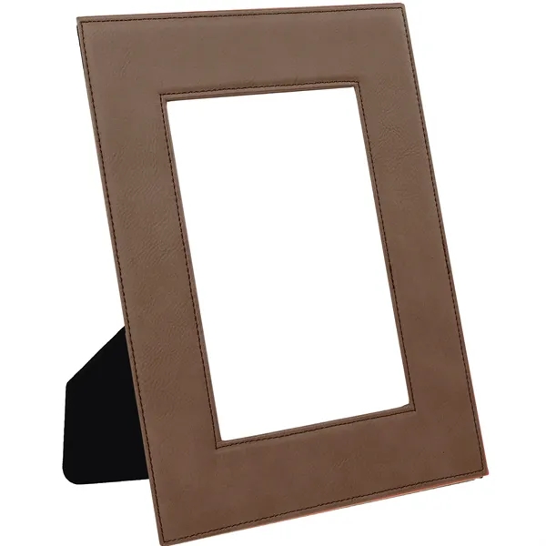 7 3/4" x 9 3/4" x 3/8" dark brown leatherette photo... from ASI 74601 Calico