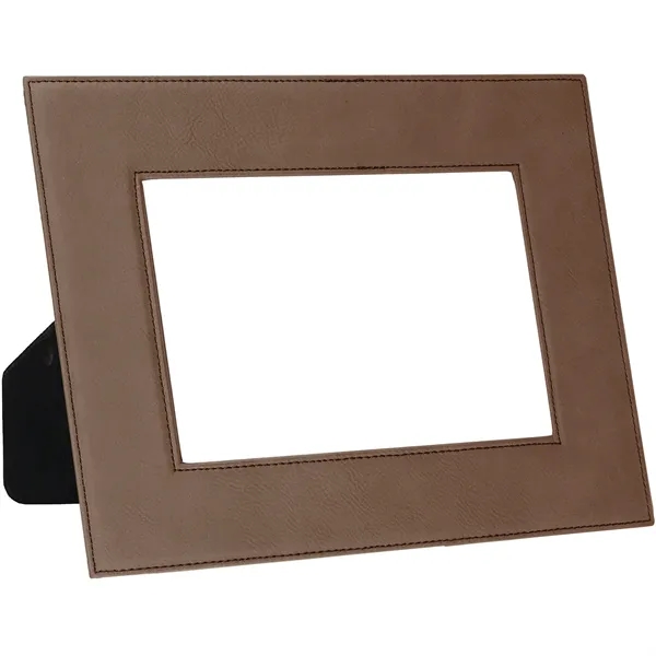 7 3/4" x 9 3/4" x 3/8" dark brown leatherette photo... from ASI 74601 Calico