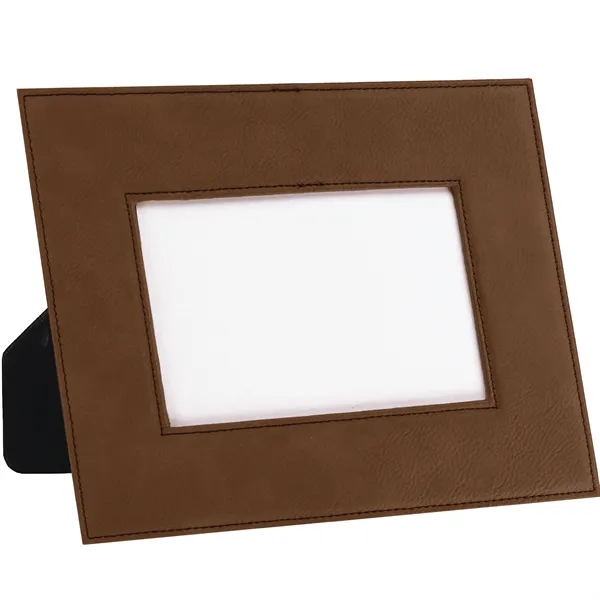 6 3/4" x 8 3/4" x 3/8" dark brown leatherette photo... from ASI 74601 Calico