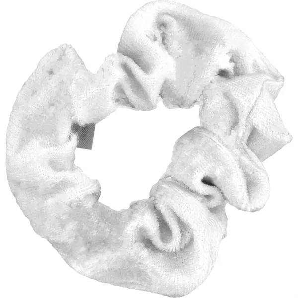 FULL COLOR VELVETY HAIR SCRUNCHIE... from ASI 30208 A P Specialties / AP Specialties